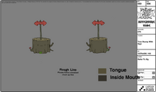 Modelsheet - Treestumpwithsign-0