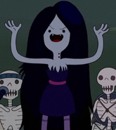 Marceline evoca gli Scheletri Zombie