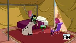 S5e34 Shoko eating in tent.jpg