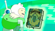 S7e23 Finn with Enchiridion