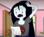 S4e25 Marceline reading lyrics