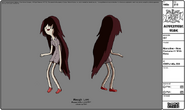 Modelsheet Marceline - New Costume -1 with Rims