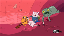 S1e12 Finn and Jake Shocked