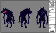 Modelsheet wolf