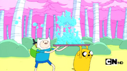 S2e15 finn and jake carrying bubbles