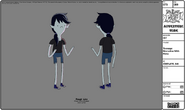 Modelsheet Teenage Marceline with Rims