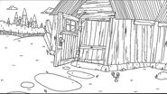 Ingresso di Finn e Jake -Storyboard Bianco-