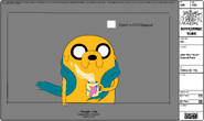 Modelsheet Jake with Scarf - Special Pose