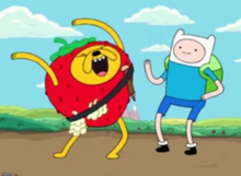 Strawberry jake and finn