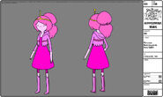 Modelsheet princessbubblegum innewoutfit