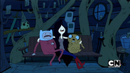 S1e12 Marceline scaring Finn and Jake