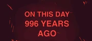 En este mismo dia , hace 996 Años...