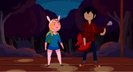 Fionna, Cake y Marshall LEe