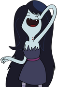 Marceline in a dress