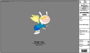 Fionna (with wings) modelsheet