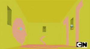 S5 e1 Finn and Jake in time room with Prismo.png