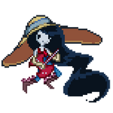 Marceline pixel by nekokamii-d4bh6sd