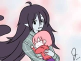 Tumblr m2orrrVQFA1r1dxgno1 500.jpg (19 KB) Marceline babysitting Baby Princess Bubblegum