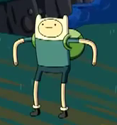 Finn, the person with the face
