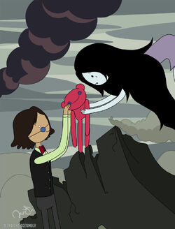 adventure time marceline and ice king