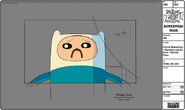 Finn (with a worried look on his face) modelsheet