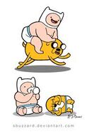 Baby Finn & Jake