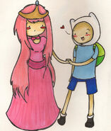 Princess bubblegum and Finn