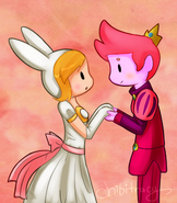 Fionna x prince gumball by tracythewhitecat-d4a2mez