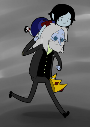 adventure time marceline and ice king