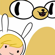 Fionna and Cake Adventure Time Advertisement Icon