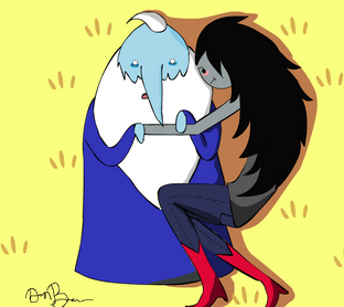 Ice king x marceline by moshpit1995-d5cjw4q