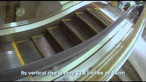 The World's Shortest Escalator