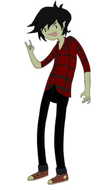 marshall lee the vampire king drawing