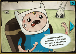 Adventure Time GamePlay, Finn And Bones