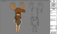 Modelsheet moosehyooman