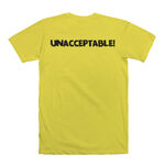 Lemongrab Back Shirt Unacceptable