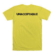 Lemongrab Back Shirt Unacceptable
