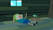 S5e7 Finn playing cops and robbers with BMO