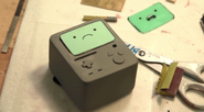 BMO prop in the process of "face-changing"