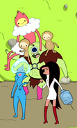 Super Freak with their real bodies, excluding Finn and Jake