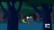 Finn gives the Bear the enchiridion