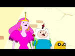 Bubblegum and Finn Scared