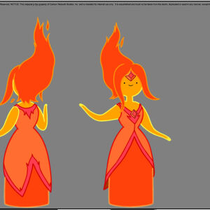 flame princess costume