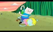 Tiffany being beaten up by Finn