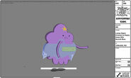 Model sheet lsp inplasticdress withmoonlitrims