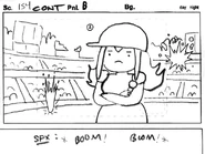 Son of Rap Bear storyboard panel