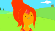 Flame Princess enjoying her time with Finn