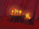 Flame Princess' scented candles