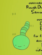 Worm in ending credits