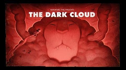 Adventure Time Title Card Painting Process - The Dark Cloud